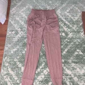 Express Muted Pink Joggers